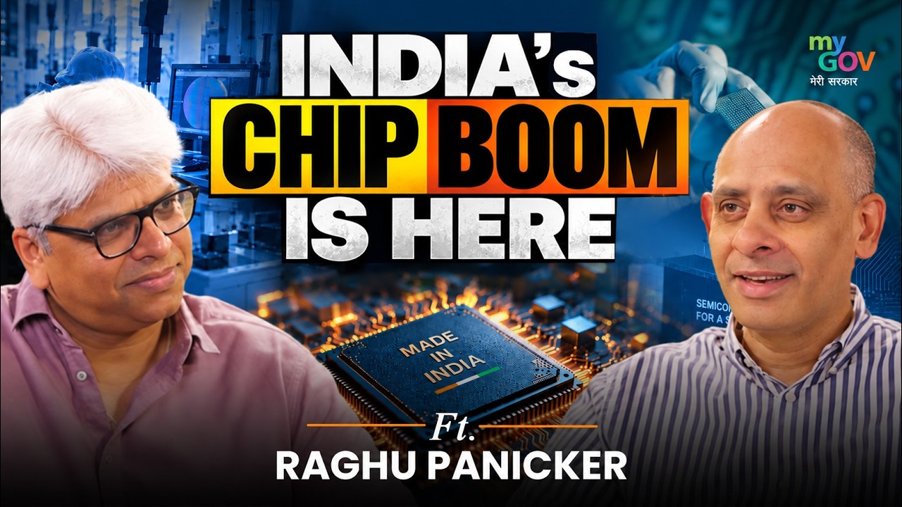  The Semiconductor Boom in India: Careers, $15B Govt Mission & Chip Future | Raghu Panicker 
