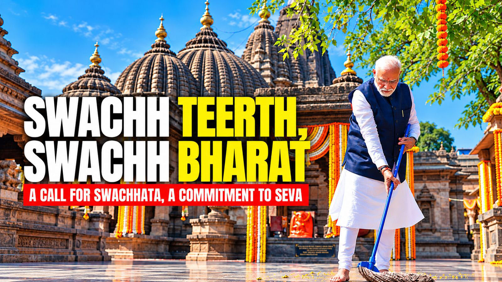Swachh Teerth, Swachh Bharat a call for swachhata a Commitment to sea